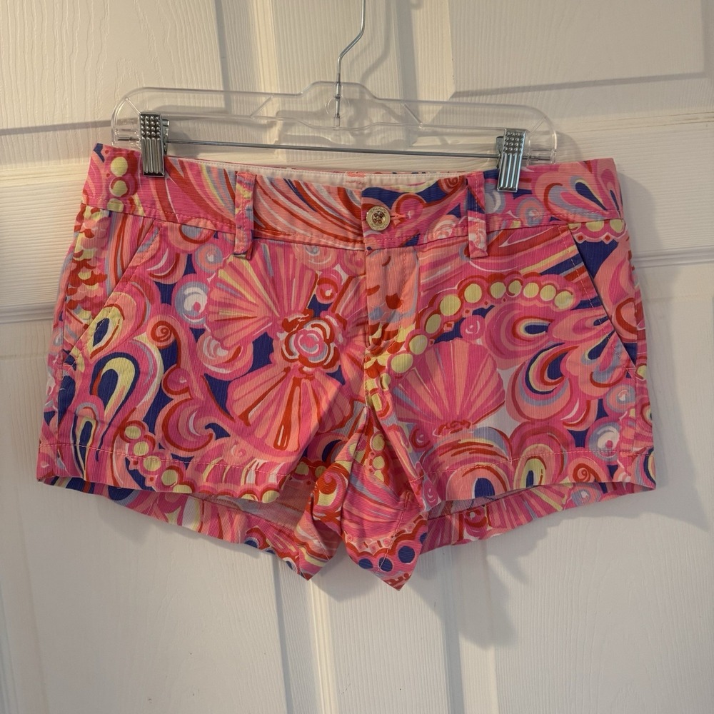 Lilly Pulitzer The Walsh Shorts. Womans Size 8 Nautical Beachy Preppy